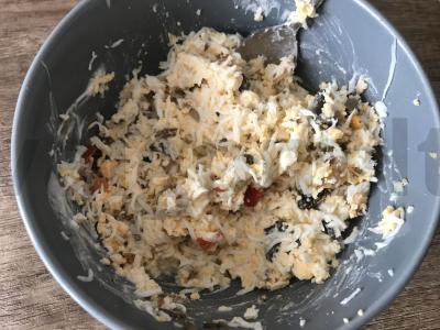 Vištienos filė po „Šventiniu“ apdaru Žingsnis 2