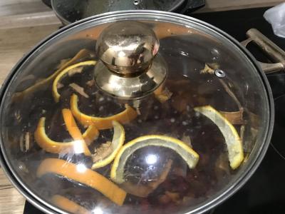 Atvėsinantis prieskonių kompotas Žingsnis 3