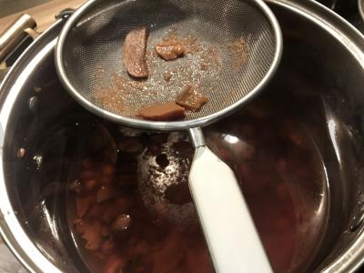 Atvėsinantis prieskonių kompotas Žingsnis 4