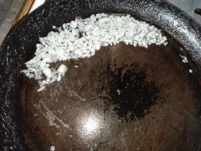 Lengvas sriuba su kiaulienos šonine ir rūgštynėmis Žingsnis 6