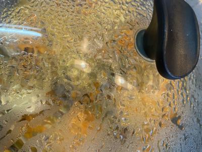 Vištienos skrandžiai grietinėje Žingsnis 4