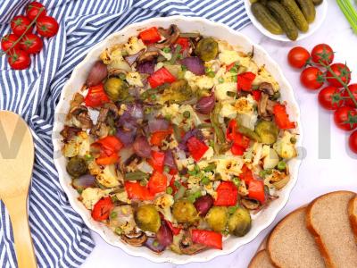 Kepti daržovės orkaitėje pagrindine nuotrauka