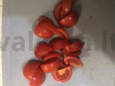 Salotas „Čempionas“ su varškės sūriu Žingsnis 2