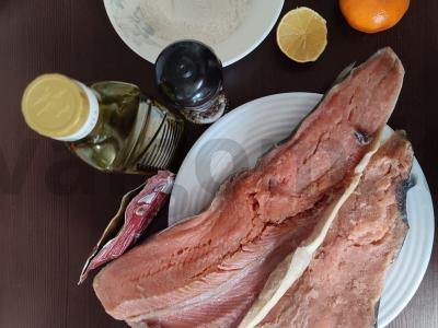 Lašiša su citrina ant ryžių pagalvėlės Žingsnis 1