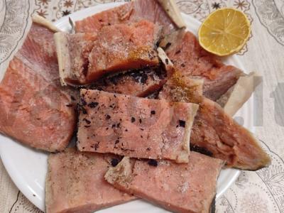 Lašiša su citrina ant ryžių pagalvėlės Žingsnis 4