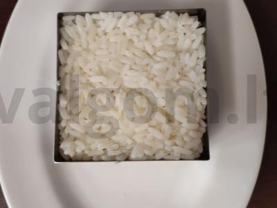 Lašiša su citrina ant ryžių pagalvėlės Žingsnis 7