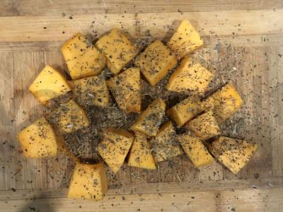 Vegetariškas plovas su moliūgu orkaitėje Žingsnis 2