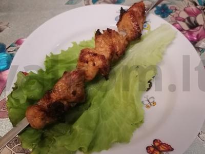 Greiti kiaulienos šašlykai pagrindine nuotrauka