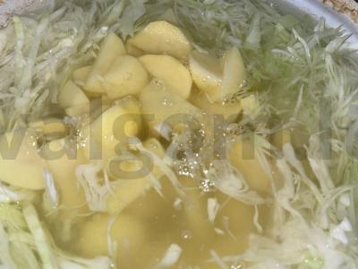 Borsčas su mėsa ir pupelėmis Žingsnis 5