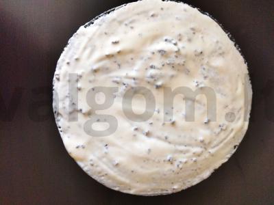 Tortas „Baltos nakties“ Žingsnis 10