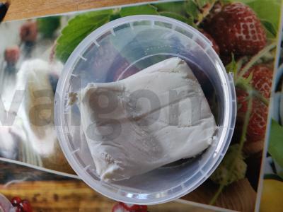 Riešutai su varške, razinom ir migdolų sirupu Žingsnis 9