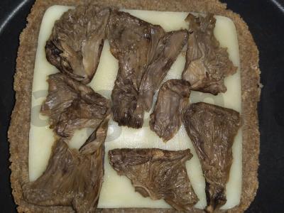 Užkandis su grybais ir porais Žingsnis 2