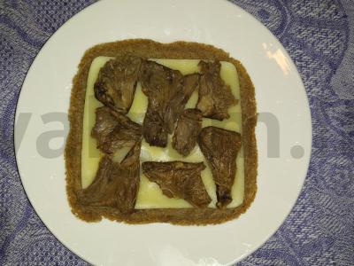 Užkandis su grybais ir porais Žingsnis 3