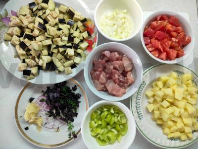 Čanachi su kiauliena Žingsnis 1