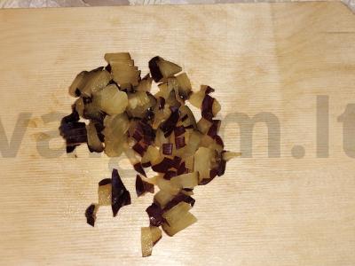 Slyvų ir grietinėlės šerbetas Žingsnis 1