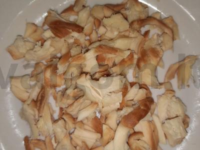 Blynai su rūkyta sūriu ir pomidoru Žingsnis 1