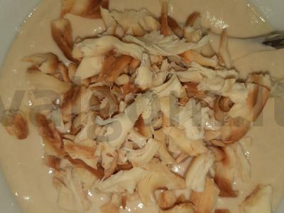 Blynai su rūkyta sūriu ir pomidoru Žingsnis 2