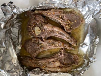 Avinžirnių šonkauliukai su tzatziki padažu Žingsnis 4