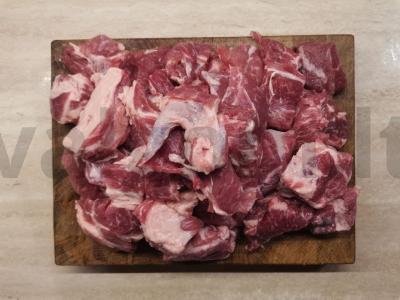 Keptas kiaulienos šašlykas, marinuotas granatų sultyse Žingsnis 2