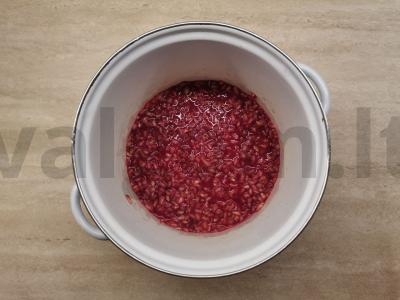 Keptas kiaulienos šašlykas, marinuotas granatų sultyse Žingsnis 3