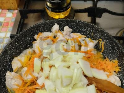 Indėnų troškinys su ryžiais Žingsnis 3