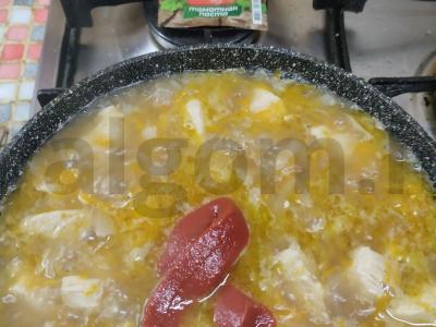 Indėnų troškinys su ryžiais Žingsnis 5