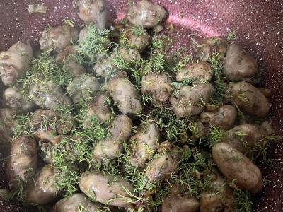 Vištienos širdelės prieskoniuose Žingsnis 5