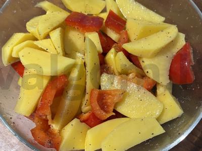 Indėnų krūtinėlė su bulvėmis orkaitėje Žingsnis 3