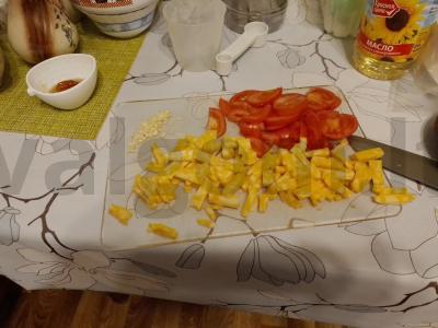 Pica „Kristalina“ su dešra ir alyvuogėmis Žingsnis 4