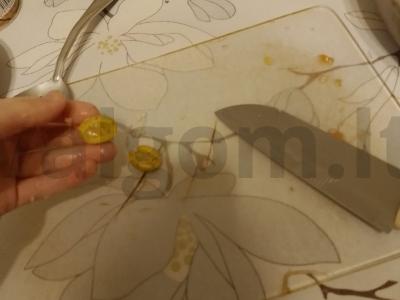 Pica „Kristalina“ su dešra ir alyvuogėmis Žingsnis 5