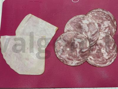 Namų mini-pica su dešra ir kumpiu Žingsnis 2