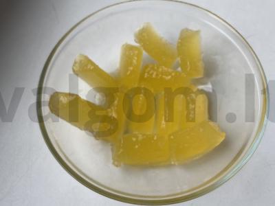 Namų apelsinų marmeladai pagrindine nuotrauka