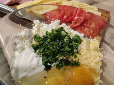 Tortilijų pusryčiai Žingsnis 1