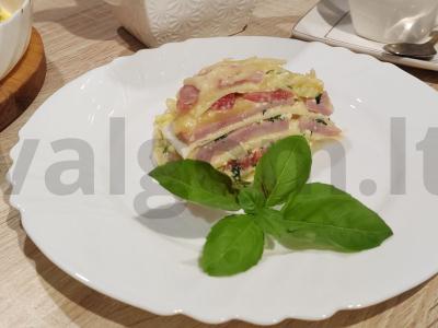 Tortilijų pusryčiai pagrindine nuotrauka