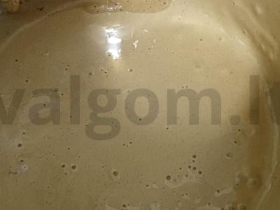 Šokoladinė šarlotė su obuoliais Žingsnis 2