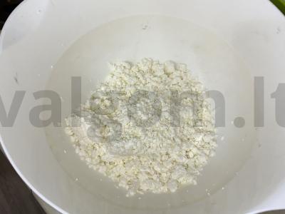 Vieniški vafliai pagal unikalų receptą Žingsnis 1