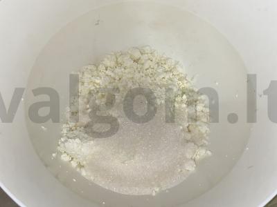 Vieniški vafliai pagal unikalų receptą Žingsnis 2