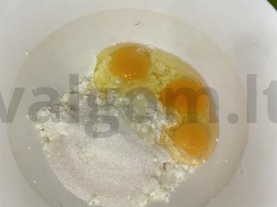 Vieniški vafliai pagal unikalų receptą Žingsnis 3