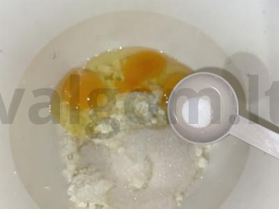 Vieniški vafliai pagal unikalų receptą Žingsnis 5