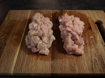 Atviras pyragas kišas su vištiena ir grybais Žingsnis 9