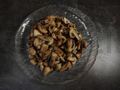 Atviras pyragas kišas su vištiena ir grybais Žingsnis 14