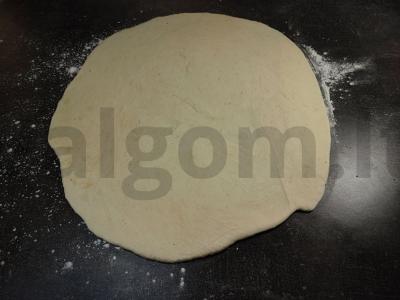 Atviras pyragas kišas su vištiena ir grybais Žingsnis 15