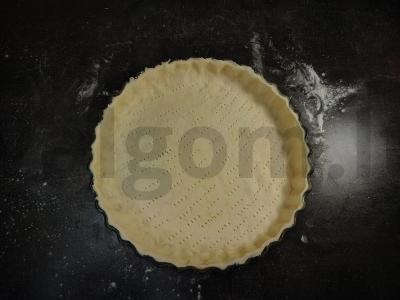 Atviras pyragas kišas su vištiena ir grybais Žingsnis 16