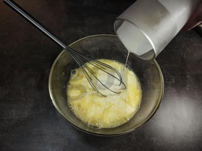 Atviras pyragas kišas su vištiena ir grybais Žingsnis 21