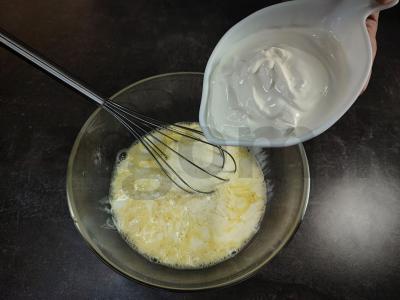 Atviras pyragas kišas su vištiena ir grybais Žingsnis 22