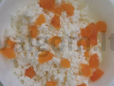 Naudingas varškės pusryčių receptas Žingsnis 1