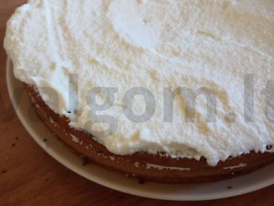 Tortas „Biskvitas“ Žingsnis 3