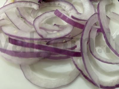 „Violetinis“ kopūstų salotas su alyvuogėmis Žingsnis 2