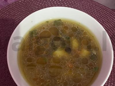 Miško grybų sriuba pagrindine nuotrauka