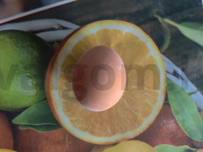 Kiaušinis atvirkščiai su salierais Žingsnis 1